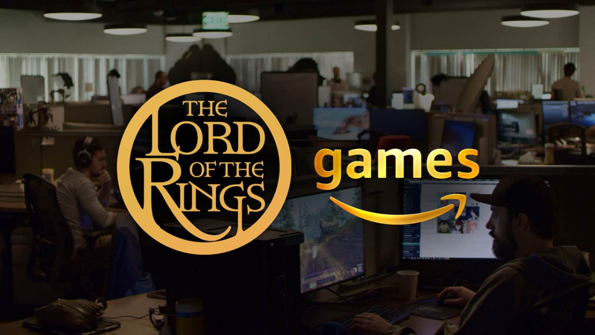 I loghi di Lotr e Amazon Games