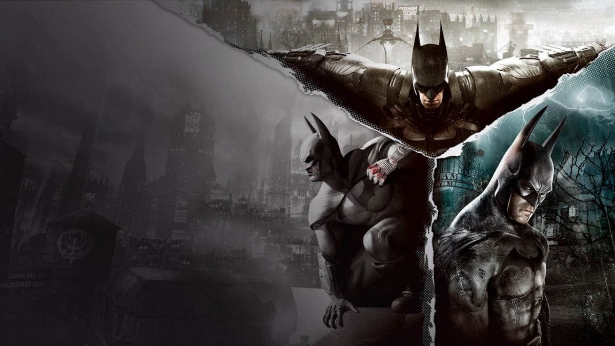La cover di Batman: Arkham Collection senza logo