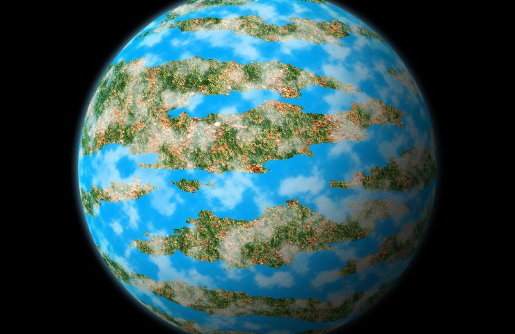 Un exoplaneta similar a la Tierra