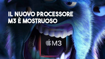 il nuovo processore m3 di apple è mostruoso