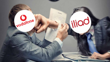 iliad e vodafone si scontrano in tribunale