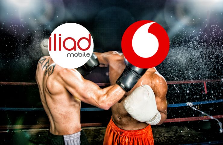 Iliad e Vodafone lottano