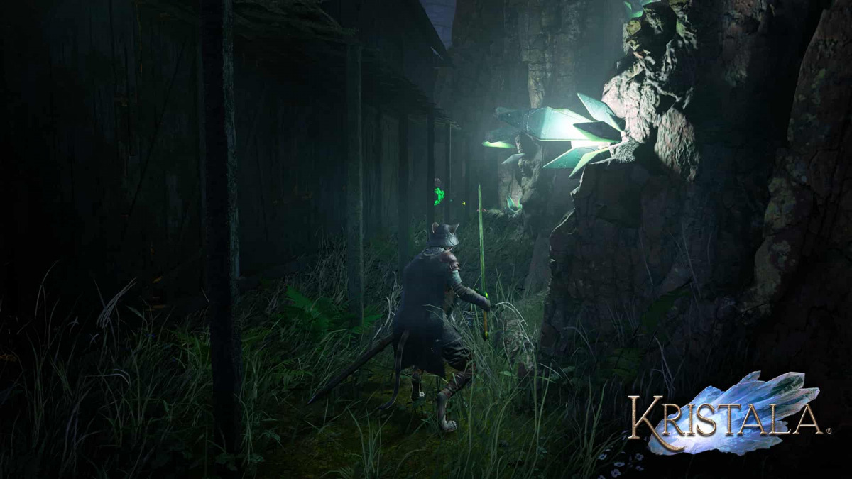 Screenshot del gameplay dove possiamo dare un'occhiata alla schermata in terza persona di Kristala