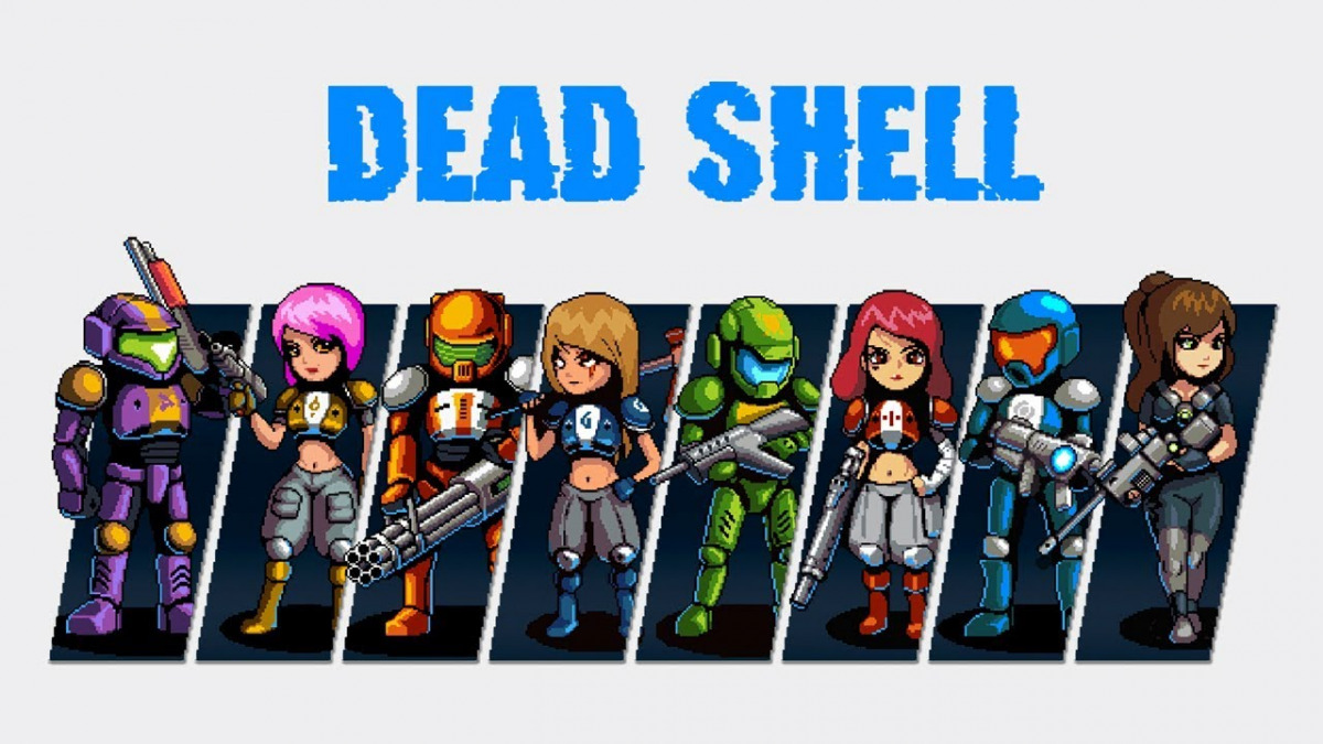 Immagine promozionale con i personaggi giocabili di dead shell