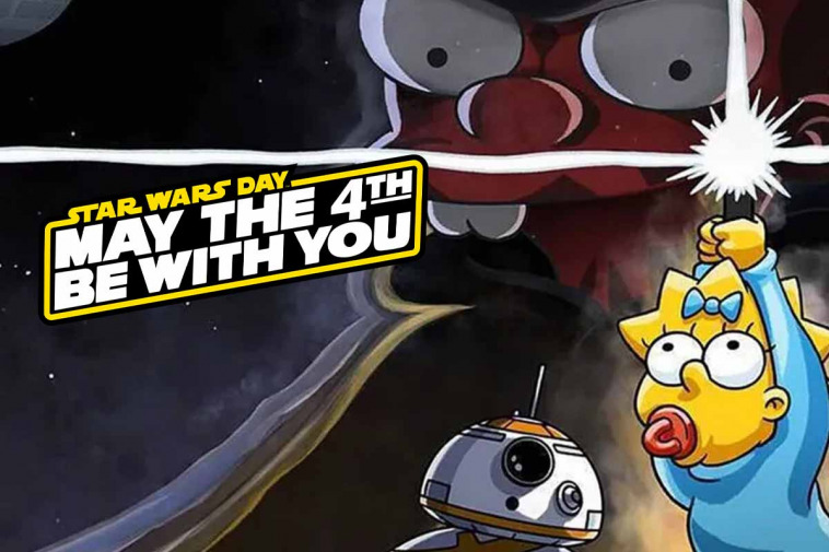 may the 4th simpson omaggiano star wars