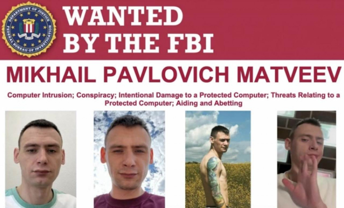 Le foto di Mikhail Matveev diffuse dall'FBI