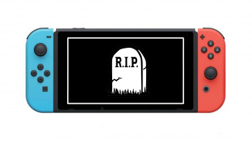 se la tua switch mostra solo lo schermo nero fai così