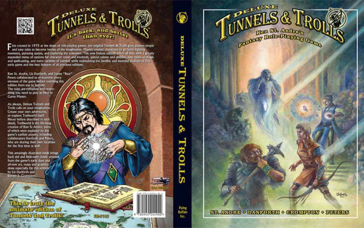 Cover di uno degli ultimi manuali di Tunnels & Trolls