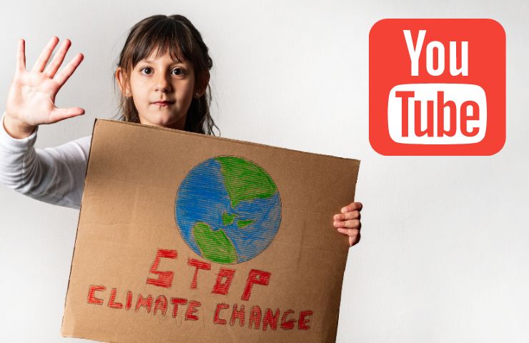 YouTube cambiamento climatico