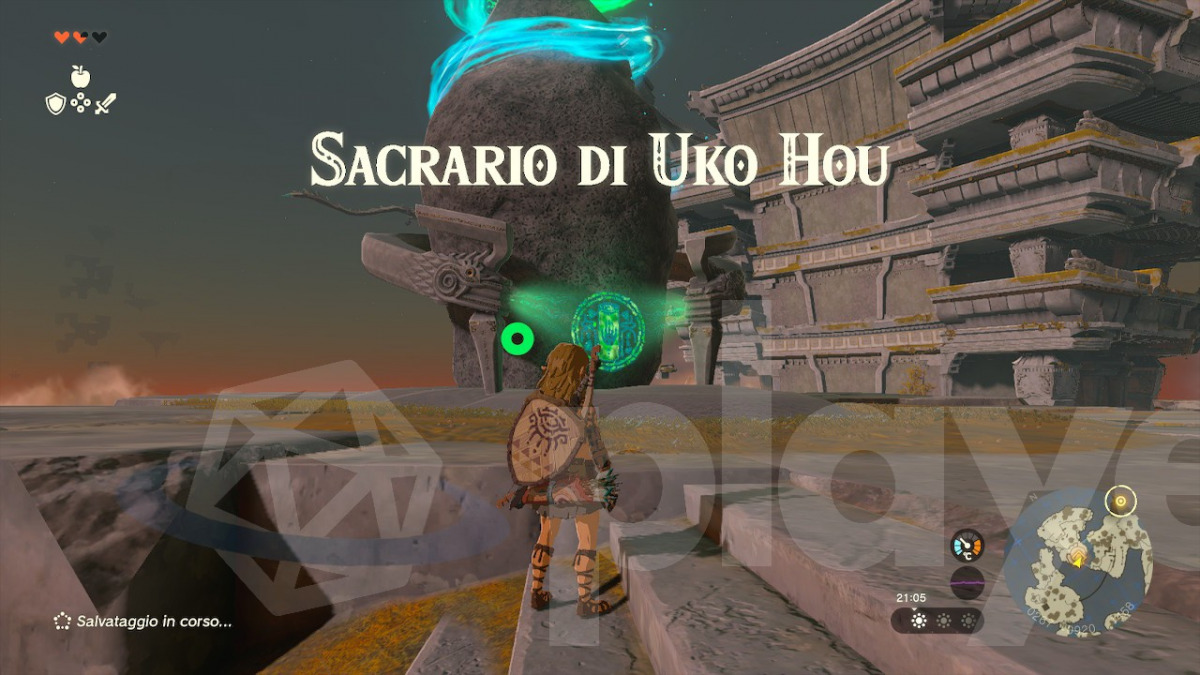 Zelda Tears of the kingdom, sacrario di Uko Hou