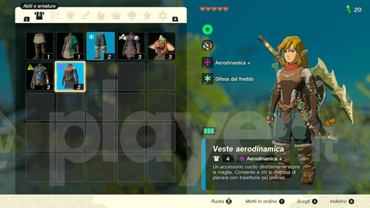 Zelda Tears of the kingdom armature