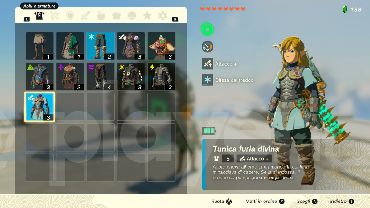 Zelda Tears of the kingdom armature