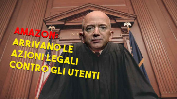 AMAZOn ha iniziato a denunciare i suoi utenti