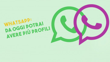 Arriva il multiprofilo su whatsapp
