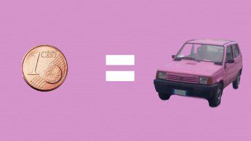 Questo centesimo vale quanto un pandino