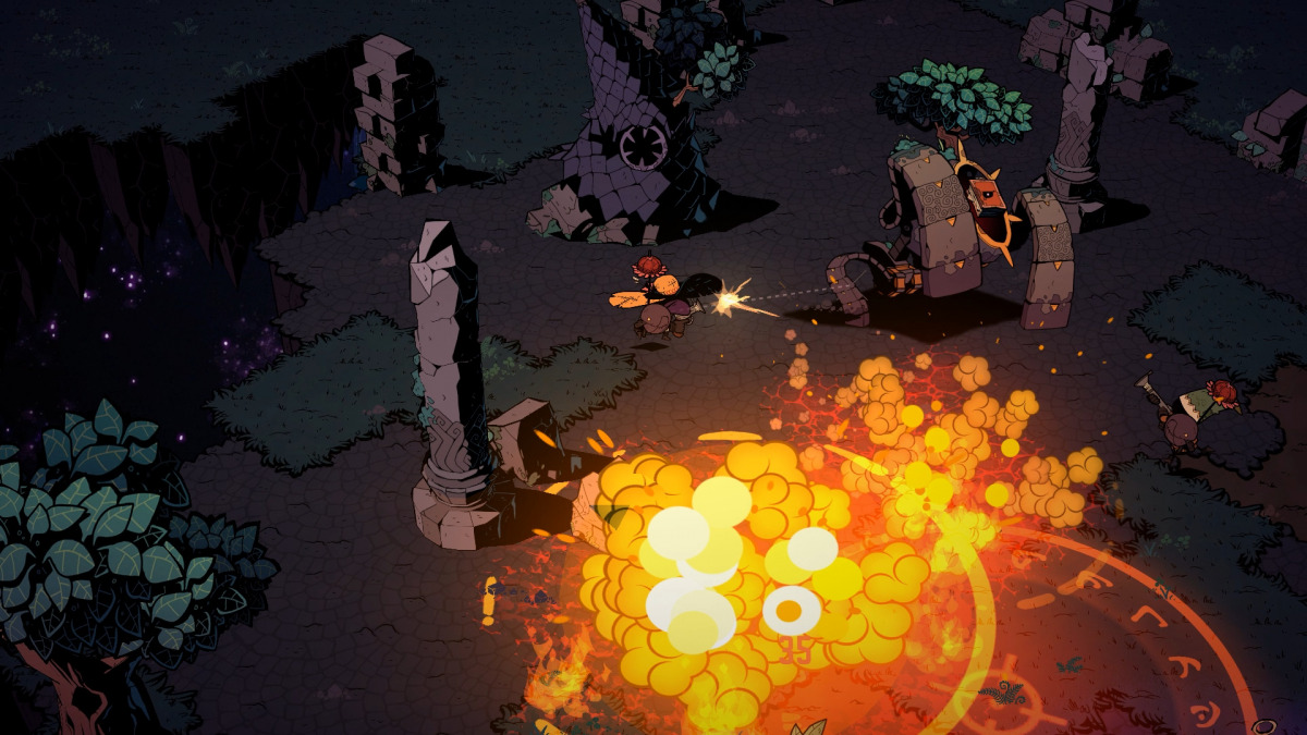 Esplosione in Wizard With a Gun