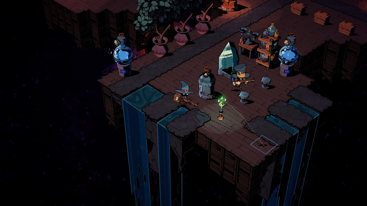 Momenti sandbox in Wizard With a Gun