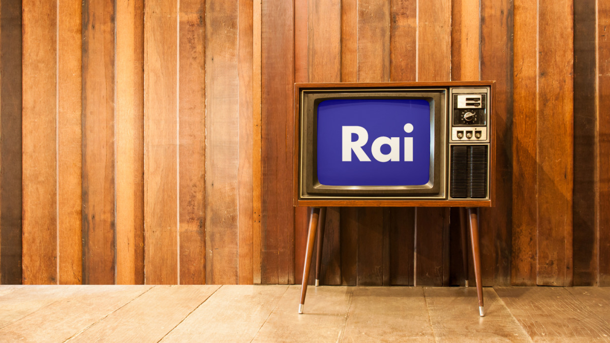 televisore RAI