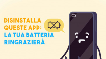 disinstalla queste app che succhiano troppa batteria