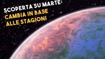 marte cambia in base alle stagioni