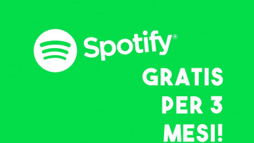 spotify gratis per 3 mesi