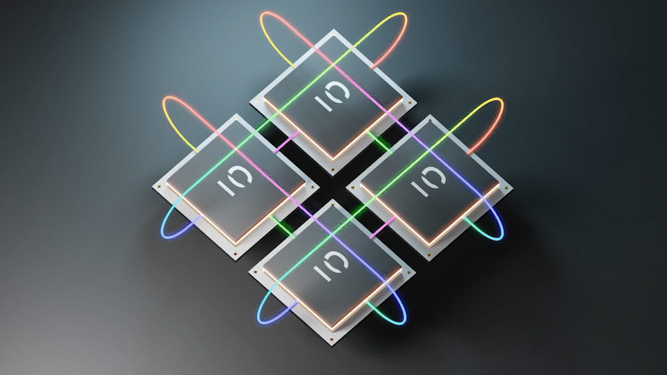 scambio dati alla velocità della luce!