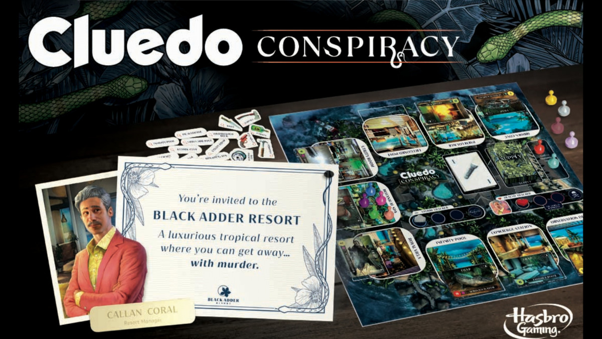 Cluedo Conspiracy, gioco da tavolo per adulti e ragazzi, dai 14