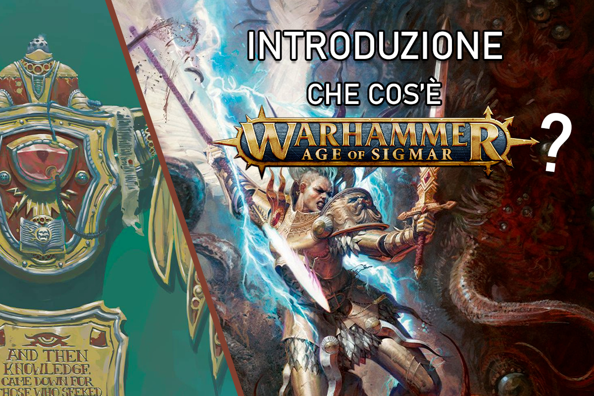 Copertina dell'episodio di Introduzione dedicato Warhammer Age of Sigmar