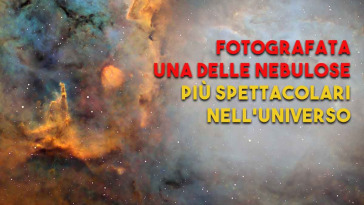 La nebulosa Sh2-284 è uno spettacolo fotografata per la prima volta