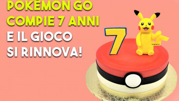 Pokémon go compie 7 anni e offre nuove funzionalità