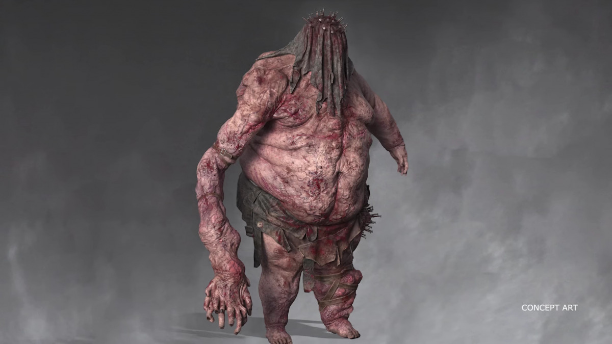 Concept art di una creatura di Silent Hill: Ascension