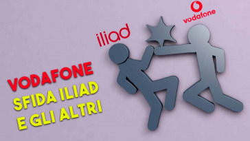 VODAFONE lancia il guanto di sfida agli altri