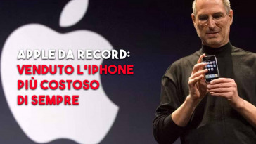 Venduto l iphone più costoso di sempre