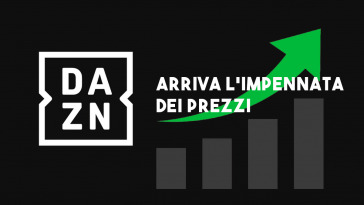 dazn alza le sue tariffe