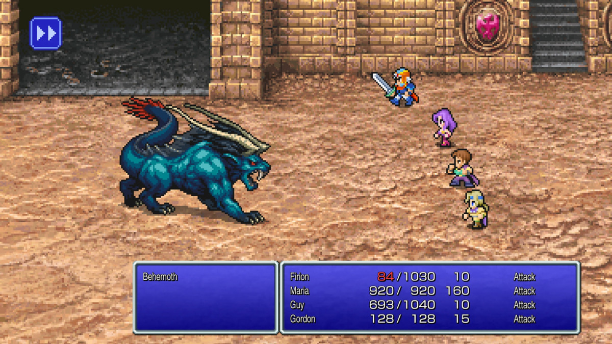 Final Fantasy 2 versione pixel remaster