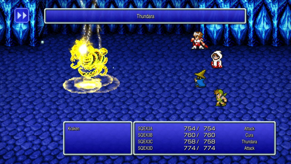 Final Fantasy 3 versione pixel remaster