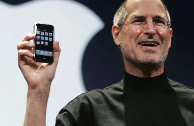 iPhone Steve Jobs