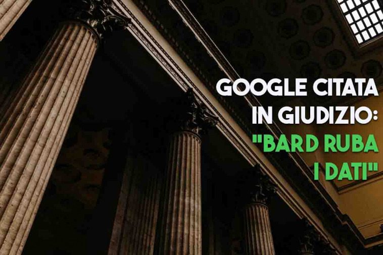 nuova denuncia contro google bard
