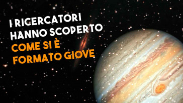 si è scoperto come si è formato giove