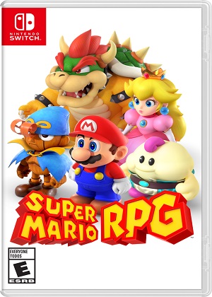 locandina e copertina del gioco: Super Mario RPG
