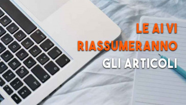 Ai riasssumeranno gli articoli