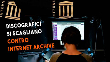 Case discografiche fanno causa a internet archive
