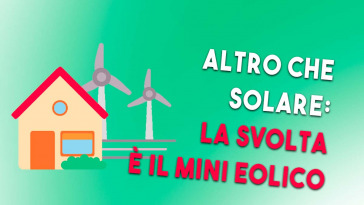 Il minieolico domestico è la svolta per i consumi