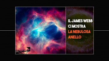 La nebulosa anello fotografata dal james webb