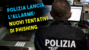 La polizia postale lancia l'allarme sui nuovi tentativi di phishing