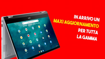 Maxi aggiornamento per tutti i chromebook