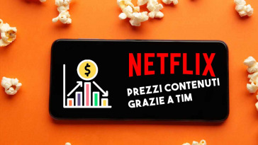 Netflix costerà di meno grazie a tim