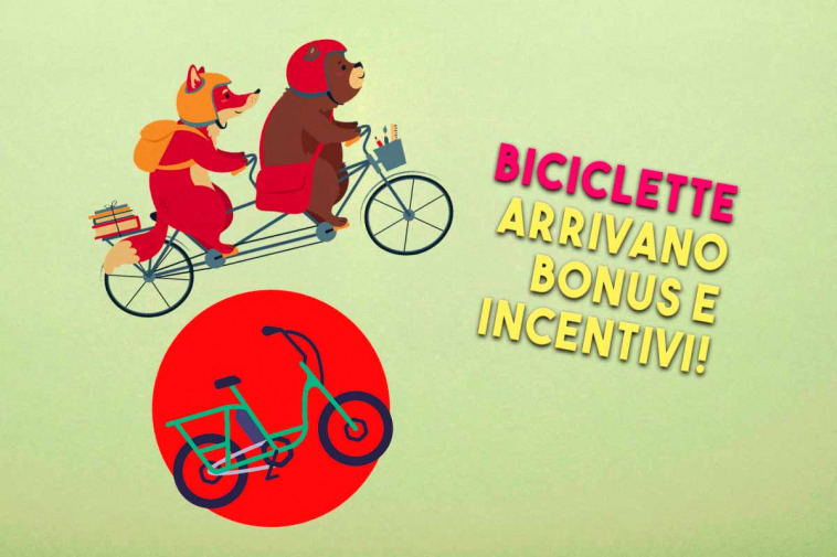 Nuovi incentivi biciclette e tandem dal governo