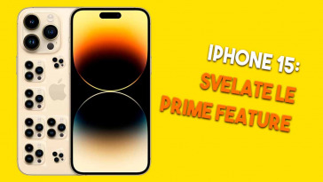 Svelate le prime feature di iphone 15