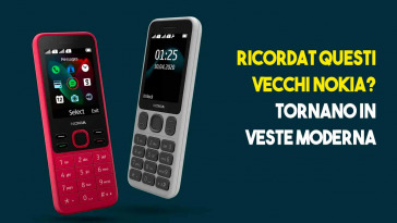 Tornano questi due vecchi nokia 130 e 150 in una veste moderna